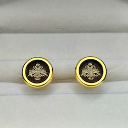 Montegrappa Manschettenknöpfe aus Gold in Gelb Farbe