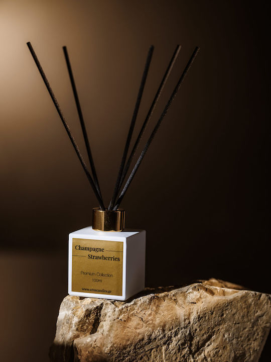 Eros Candles Diffuser mit Duft Erdbeere 100ml