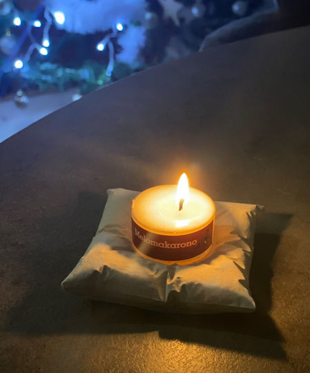 Eros Candles Διακοσμητικό Κερί σε Βάζο Λευκό 110gr