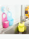 Dish Sponge Holder Drainage Holes Fastening Ring Silicone