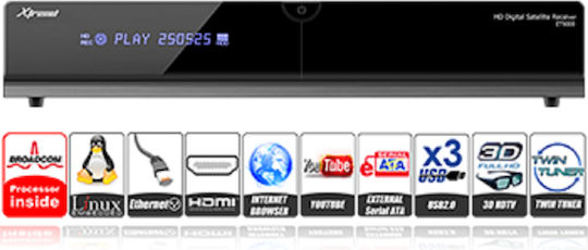 Xtrend Et 9200 Hd Twin Tuner Dvb-s2 Receptor Satelit Decodor Satelit Linux