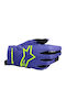 Alpinestars Radar Kinder Motocross-Handschuhe Purple/Yellow