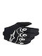 Alpinestars Full Bore V2 Kinder Motocross-Handschuhe Black/White