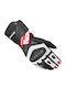 Spidi Carbon Black/white Bărbătești Mănuși de motocicletă Red/white