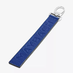 Maybach Key Point Ii Cobalt Blue Δερμάτινη Κλειδοθήκη