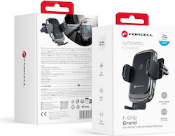 Forcell F-grip Grand F-24 Wireless Charging Holder 15w Silver