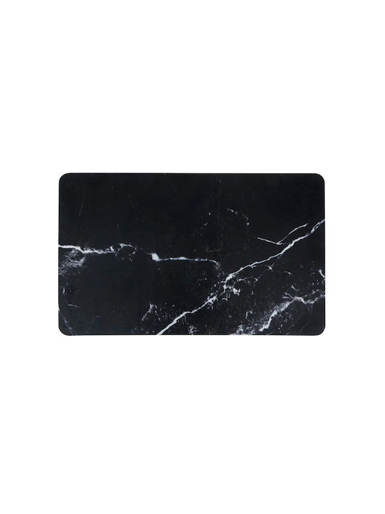 5Five Αντιολισθητικό Πατάκι Μπάνιου Black Marble 75x45εκ.