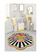 UnicUtil Неслизащо Бански килим Кръгла 359CHL4244 Multicolor Ф140бр