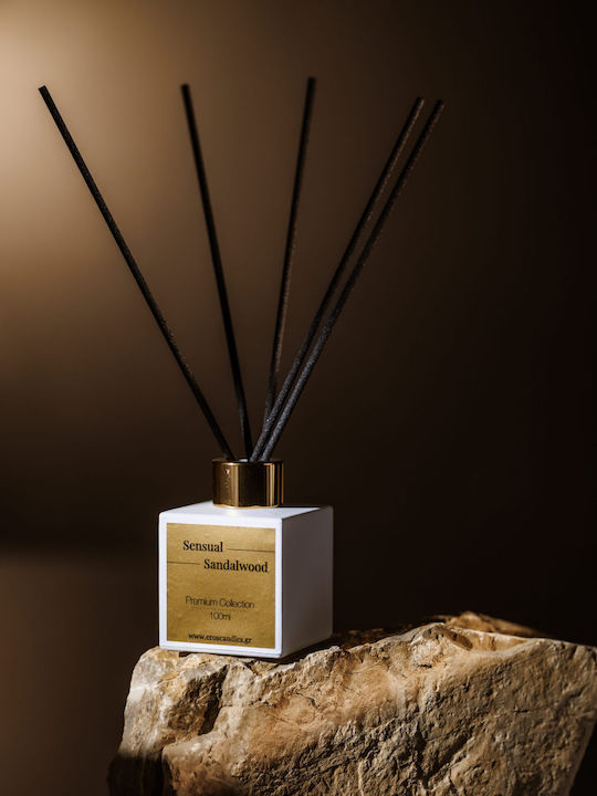 Eros Candles Diffuser με Άρωμα Σανδαλόξυλο 100ml