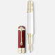 MontBlanc Writing Pen Gold with Blue Ink