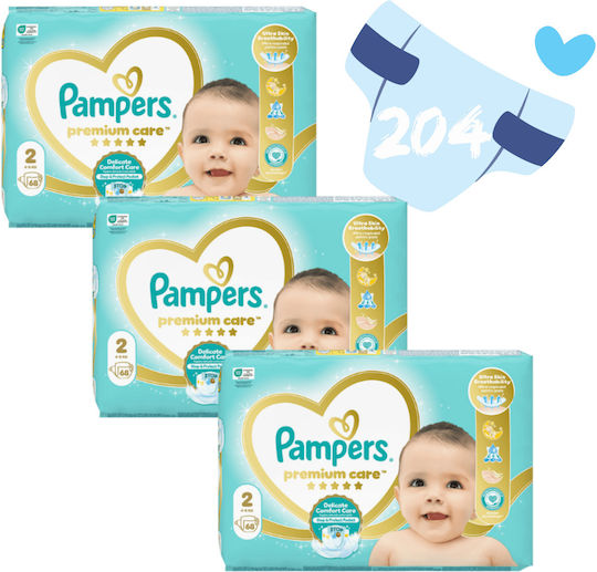 Pampers Baby Dry Pampers No2 Pampers Tape Diapers Premium Care For