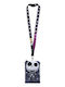 Nightmare Before Christmas Lanyard Jack Deluxe Pouch Card Holder