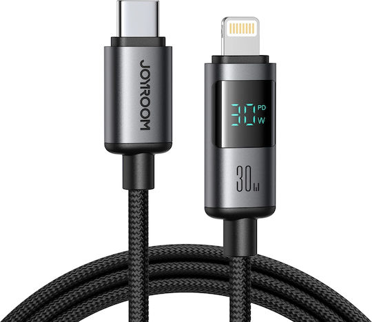 Joyroom Series USB-C zu Lightning Kabel 30W Schwarz 1.2m