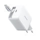 Joyroom Φορτιστής GaN με Θύρα USB-C και Καλώδιο USB-C 67W Power Delivery Λευκός (JR-TCL06)
