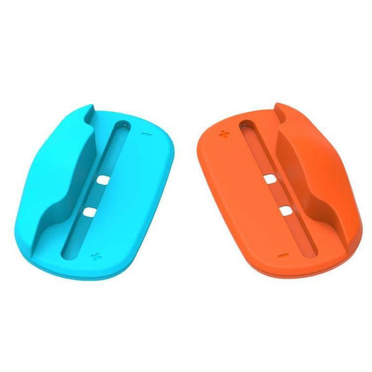 Pieces Stand Grip Nintendo Switch 2 Mini Portable Mouse Blue Orange