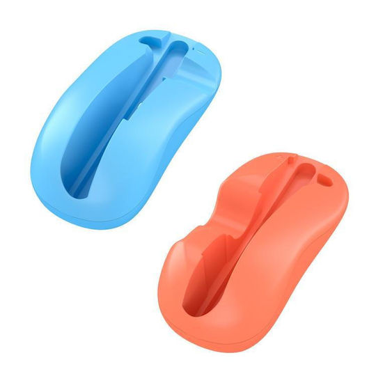 Nintendo Switch 2 Mini Portable Handle Converts to Mouse Seconds Orange Blue