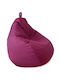 Pouf Pear Waterproof Musa Pear Magenta 70x70x80cm A2MOUSmagenta-io