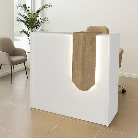 Megapap Office Reception L113.6xW42xH111.8cm