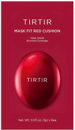 Tirtir Package Mask Fit Cushion Foundation 21n 22n 22w 23n 24n 24w 6gr