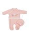 Papillon Kids Babystrampler Langärmliges mit Mütze Coral