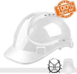 Hojita Construction Site Work Helmet White with Earplugs Hojita Construction Site Work Helmet White with Earplugs