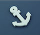 Wooden Anchor NK032-1 Sky Blue