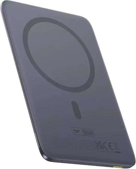 Baseus PicoGo AM41 MagSafe Външна Батерия 5000mAh 20W с USB-C Порт Сива