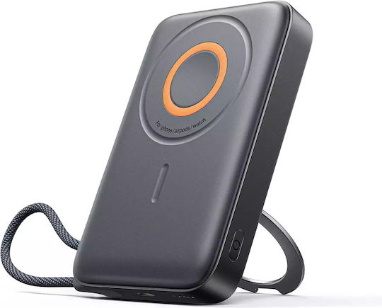 Joyroom JR-PBM02 MagSafe Power Bank 10000mAh 22.5W με Θύρα USB-C Μαύρο