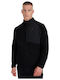 Ανδρική Ζακέτα Fleece Μαύρη