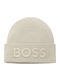 Beanie Beanie Knitted in Ecru color