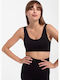 Women's Sports Bra with Light Padding Black