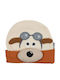 Kids Beanie Fabric Orange