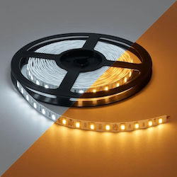LED Лента 14.4W 12V DC SMD5050 IP20 Топло и Студено Бяло 3000K + 6000K – 1 Метър LED Лента 14.4W 12V DC SMD5050 IP20 Топло и Студено Бяло 3000K + 6000K – 1 Метър