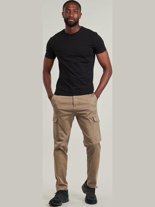 Jack & Jones Παντελόνι Cargo Μπεζ