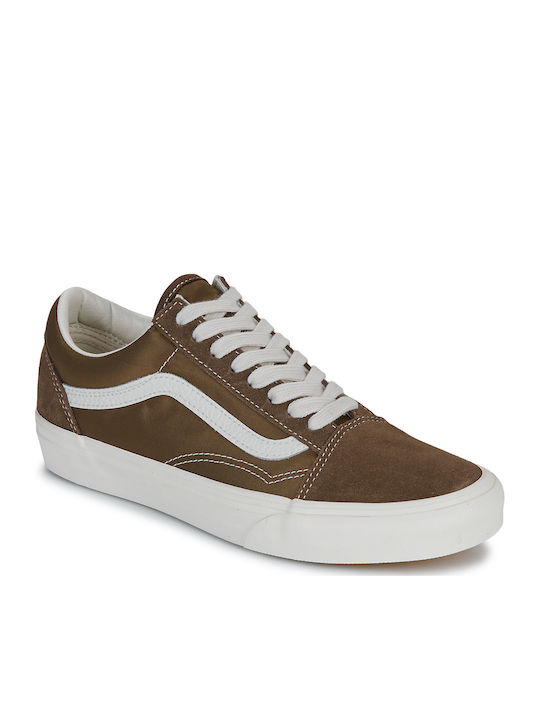 Vans Old Skool Γυναικεία Sneakers Καφέ