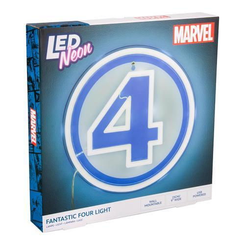 Paladone Kids Decorative Lamp Neon Blue 24x24x2cm
