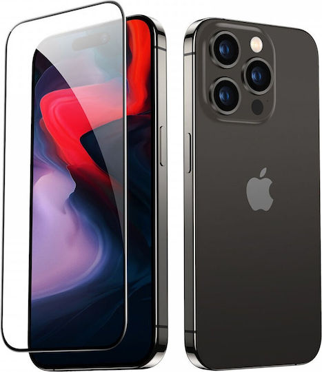 ESR Black Privatsphäre Gehärtetes Glas 3Stück Schwarz (iPhone 17 / 17 Pro / 16 Pro)