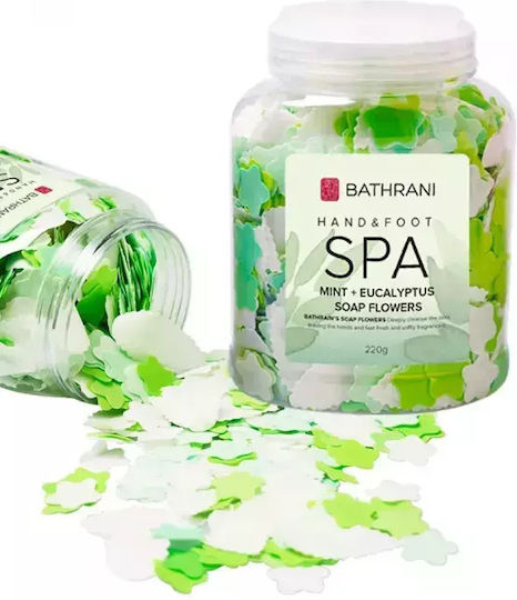 Hand & Foot Spa Bathrani Soap Leaves 220gr Mint & Eucalyptus