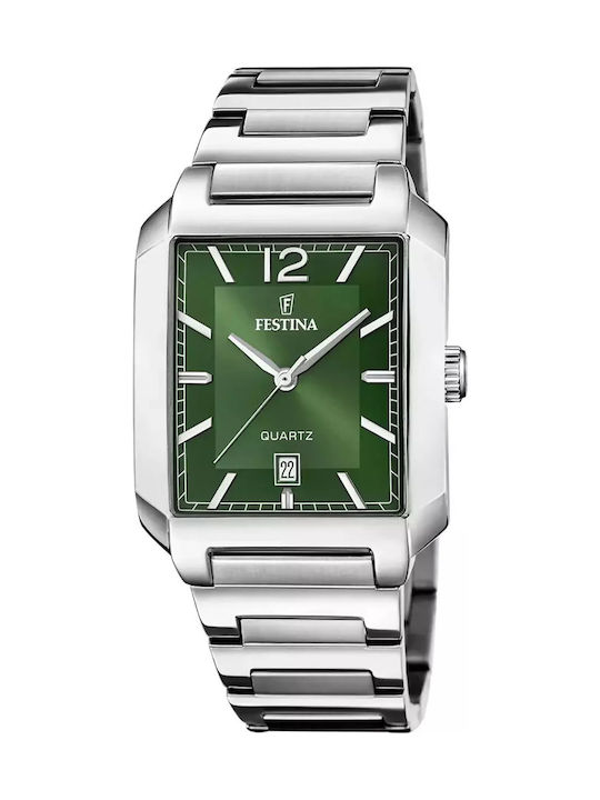Festina Ceas Barbatesc 40.5mm cu Baterie cu Bră...