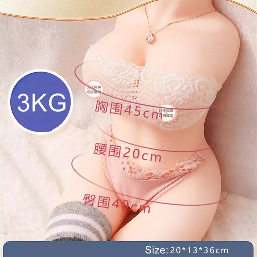 sex doll 40 cm Half Body Sex Doll Adult Toy Realistic Feel High-Quality Material 3kg