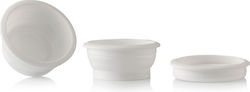 Folding Hair Colouring Bowl White H242 Folding Hair Colouring Bowl White H242