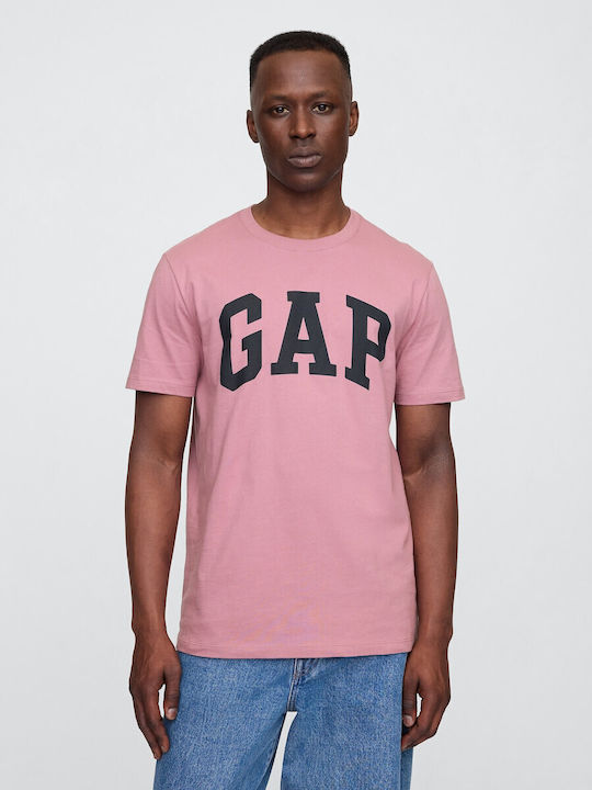 GAP Men's Short Sleeve T-Shirt Wispy Mauve
