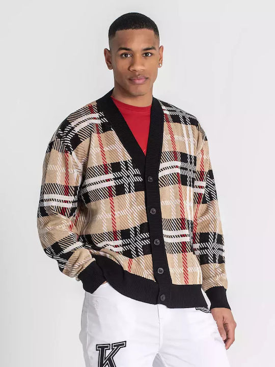 Men's Knitted Cardigan Multicolor