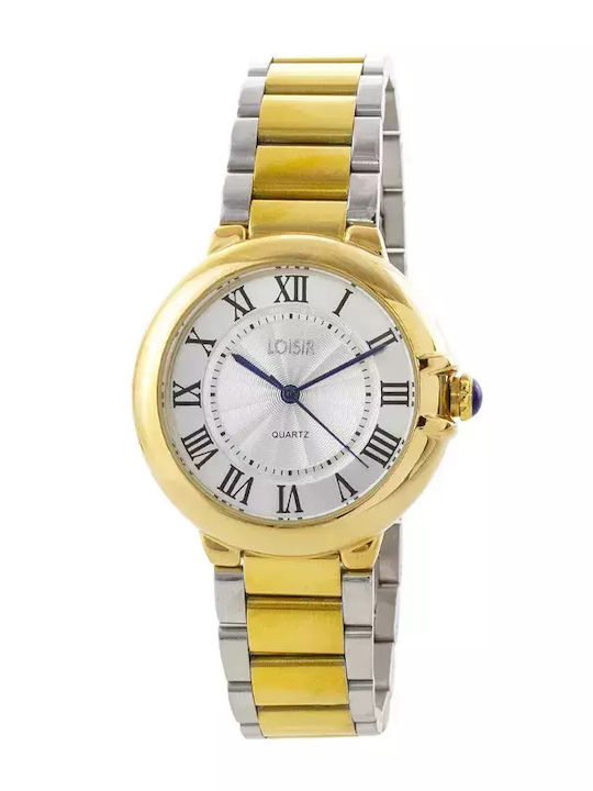 Loisir Timeless Women's Watch with Gold Metal B...
