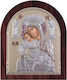 Aσημένια Εικόνα Παναγία Άξιον Εστί 18,6x15,8 9860-00209obr1rwc