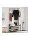 Eingangsmöbel mit Garderobe Sonoma Oak 95x34x184cm