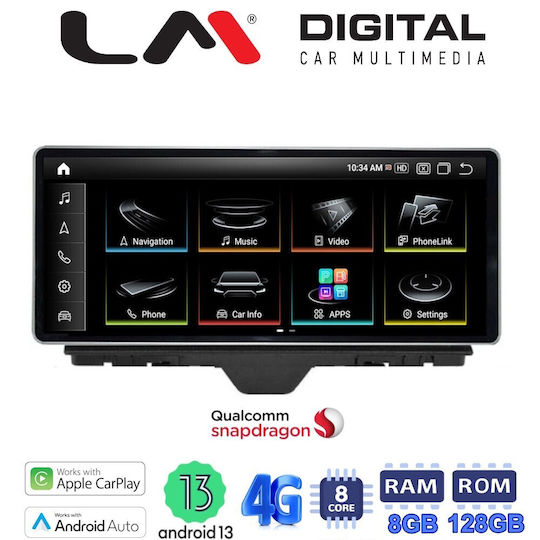 LM Digital Car Audio System for Audi A1 2010 2018 (Bluetooth/USB/WiFi/GPS/Apple-Carplay/Android-Auto)