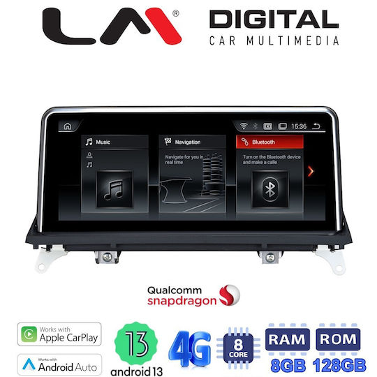 LM Digital Auto-Audiosystem für BMW X5 (E70) / X6 / X6 (E71) 2006 2010 Bluetooth USB Eingebautes Wi-Fi GPS Apple CarPlay Android Auto