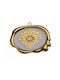 Nu1804 Christmas Table Decoration Metallic Gold L6xW5cm.