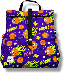 The Lunch Bags Πλάτης Μπλε 26x19x28cm